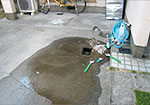 水道管・給湯配管緊急修理・屋外の漏水修理